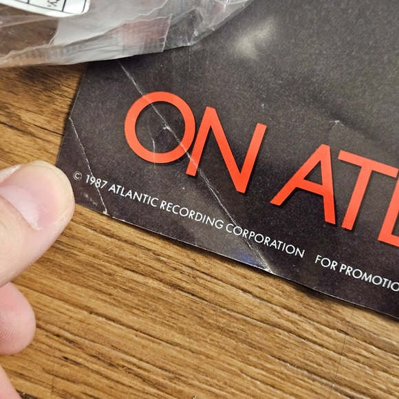 Lou Gramm Foreigner Ready Or Not 21x36 Original 1987 Atlantic Promo Poster - Picture 4 of 7